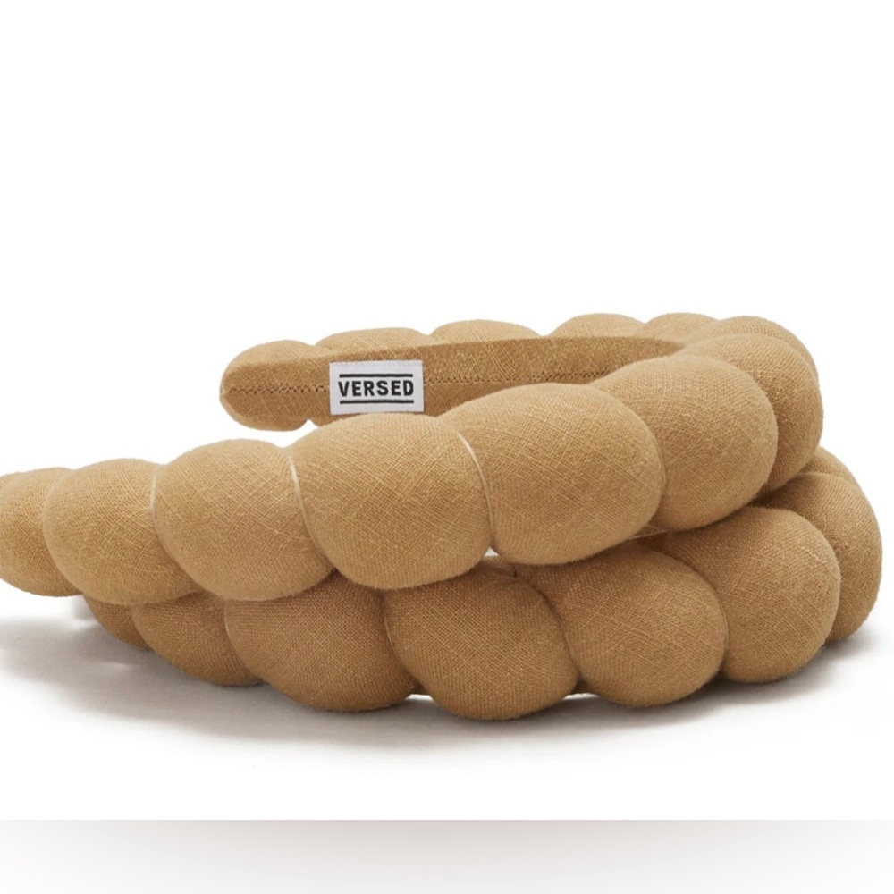 COPY - COPY - NEW Versed Linen Bubble Headband